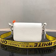 OFF-WHITE | Binder Clip Shoulder White Bag - 18 x 12 x 5 cm - 2
