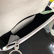 OFF-WHITE | Binder Clip Shoulder White Bag - 18 x 12 x 5 cm - 4