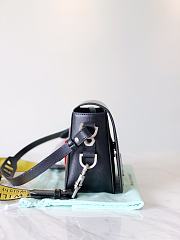 OFFWHITE | Diag Flap Black Bag - 21 x 15 x 9cm - 2