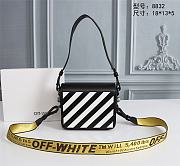 OFFWHITE | Diag Flap Black Bag - 19x16x8cm - 1