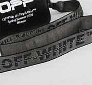 OFF-WHITE | Black / White Ladies Printed Logo Bag - 18 x 16 x 9 cm - 5