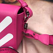 OFFWHITE | Diag Flap Pink Bag - 19x16x9cm - 2