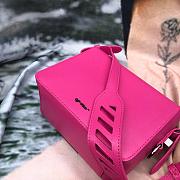 OFFWHITE | Diag Flap Pink Bag - 19x16x9cm - 4
