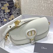 DIOR | Bobby East-West White Bag - M9327U - 21 x 5 x 12cm - 5