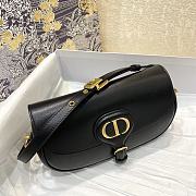 DIOR | Bobby East-West Black Bag - M9327U - 21 x 5 x 12cm - 4