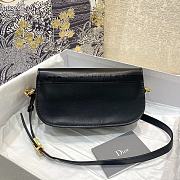 DIOR | Bobby East-West Black Bag - M9327U - 21 x 5 x 12cm - 5