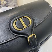 DIOR | Bobby East-West Black Bag - M9327U - 21 x 5 x 12cm - 6