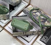 DIOR | Micro Lady Willow Green Bag - S0856O - 12 x 10 x 5cm - 3