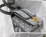 DIOR | 30 MONTAIGNE BAG Gray - M9203U - 24 x 17 x 8 cm - 5