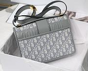 DIOR | 30 MONTAIGNE BAG Gray - M9203U - 24 x 17 x 8 cm - 3