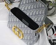 DIOR | 30 MONTAIGNE Mini BAG Gray - M9204 - 17.5 x 11.5 x 5 cm - 2