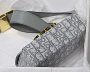 DIOR | 30 MONTAIGNE Mini BAG Gray - M9204 - 17.5 x 11.5 x 5 cm - 5