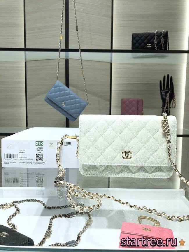 Chanel | Woc Wallet On Chain White - 19cm - 1