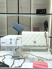 Chanel | Woc Wallet On Chain White - 19cm - 1