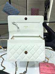 Chanel | Woc Wallet On Chain White - 19cm - 6