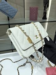 Chanel | Woc Wallet On Chain White - 19cm - 3