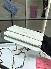 Chanel | Woc Wallet On Chain White - 19cm - 2