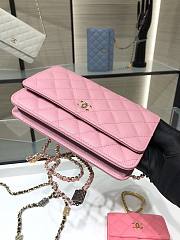 Chanel | Woc Wallet On Chain Pink - 19cm - 4