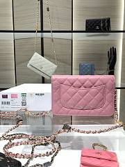 Chanel | Woc Wallet On Chain Pink - 19cm - 3