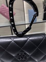 CHANEL | Jewel Hook Card Holders Black - AP2397 - 9 × 11 × 3.8 cm - 2