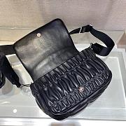 PRADA | Gaufré nappa leather shoulder bag - 1BD289 - 21 x 14 x 6 cm - 2