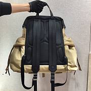 PRADA | Nylon Backpack Black/Apricot - 2VZ074 - 37 x 42 x 17 cm - 6