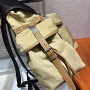PRADA | Nylon Backpack Black/Apricot - 2VZ074 - 37 x 42 x 17 cm - 5