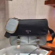 PRADA | Nylon Cross-Body Bag - 2VD768B - 32 x 24 x 12 cm - 2