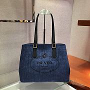 PRADA | Denim Tote - 1BG356 - 33 x 24 x 13 cm - 1