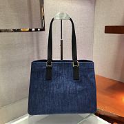 PRADA | Denim Tote - 1BG356 - 33 x 24 x 13 cm - 2