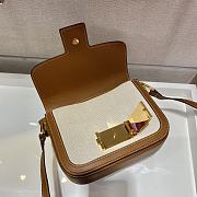 PRADA | Saffiano Leather Emblème Bag - 1BD217 - 20.5 x 14 x 5 cm - 4