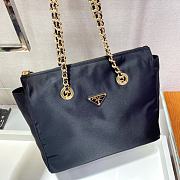 PRADA | Nylon Chain Tote Bag -1BD621 - 30 x 26 x 6 cm - 4