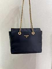 PRADA | Nylon Chain Tote Bag -1BD621 - 30 x 26 x 6 cm - 6