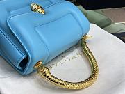 Bvlgari | Mary Katrantzou Top Handle Blue - 291070 - 19 x 15 x 6cm - 5