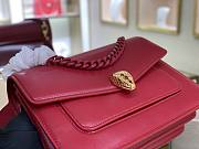 Bvlgari | Serpenti Forever Crossbody Bag Red - 290766 - 25 x 17 x 8 cm - 2