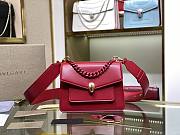 Bvlgari | Serpenti Forever Crossbody Bag Red - 290763 - 20 x 14 x 8.5 cm - 1