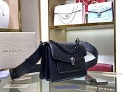 Bvlgari | Serpenti Forever Crossbody Bag Black - 290763 - 20 x 14 x 8.5 cm - 5