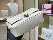 Bvlgari | Serpenti CABOCHON White Bag - 287993 - 22.5x15x10cm - 4