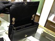 Bvlgari | Serpenti CABOCHON Black Bag - 287987 - 22.5x15x10cm - 5