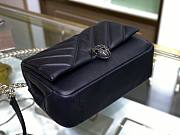 Bvlgari | Serpenti CABOCHON Black Bag - 287987 - 22.5x15x10cm - 4