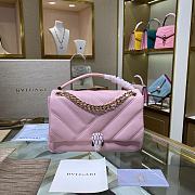 Bvlgari | Serpenti CABOCHON Pink Bag - 287993 - 22.5x15x10cm - 1