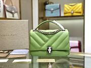 Bvlgari | Serpenti Cabochon Green Bag - 287993 - 22.5x15x10 cm - 1