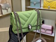 Bvlgari | Serpenti Cabochon Green Bag - 287993 - 22.5x15x10 cm - 6