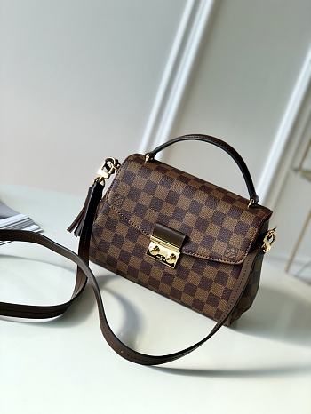 Louis Vuitton | Damier Ebene Croisette Bag N53000