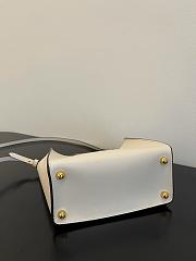 FENDI | Way Small White bag - 20x9x17cm - 4