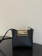FENDI | Way Small Black bag - 20x9x17cm - 2