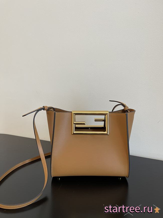 FENDI | Way Small Caramel bag - 20x9x17cm - 1