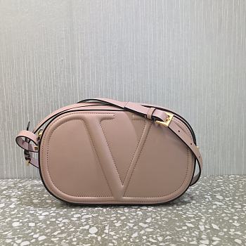 VALENTINO | GARAVANI Vlogo Walk Bag Rose Cannelle - 25 x 15.5 x 6cm