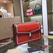 Bvlgari | Serpenti Diamond Blast Bag Red - 286628 - 24x15x7 cm - 5