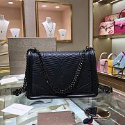 Bvlgari | Serpenti Diamond Blast Bag Black - 286628 - 24x15x7 cm - 5